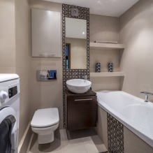 Interior do banheiro em estilo moderno: 60 melhores fotos e ideias de design-12