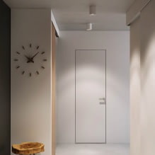 Design moderno de um apartamento de um quarto de 43 m² do estúdio Geometrium-1