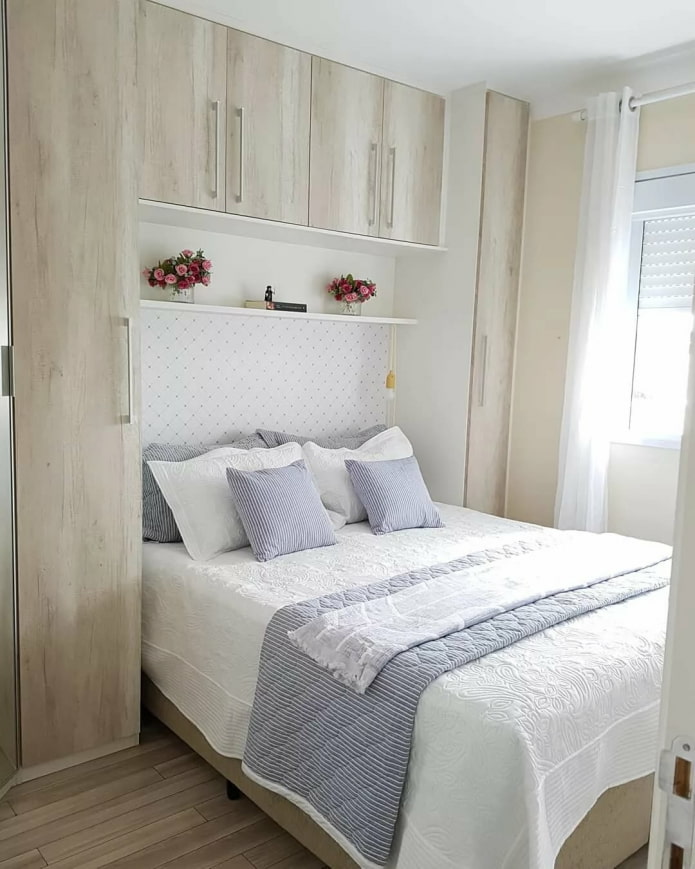 cama embutida no armário
