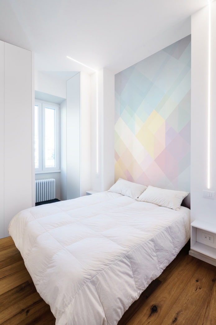 quarto pequeno minimalista