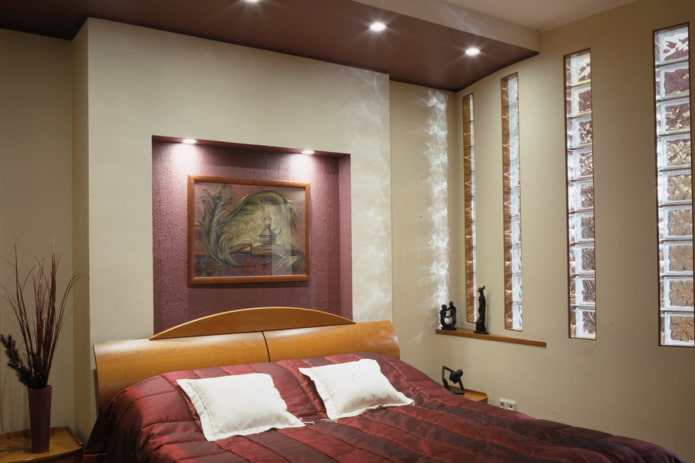 design de quarto sem janelas
