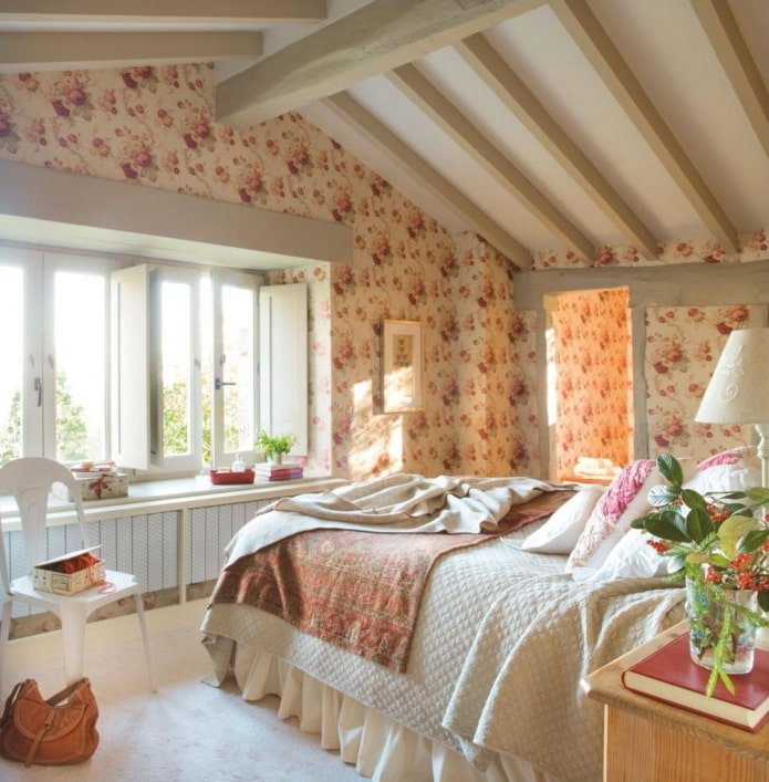 quarto em estilo provençal