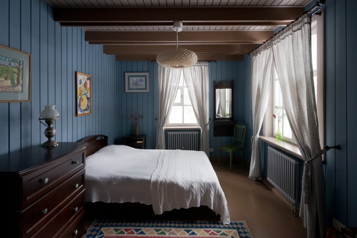 quarto em estilo tradicional