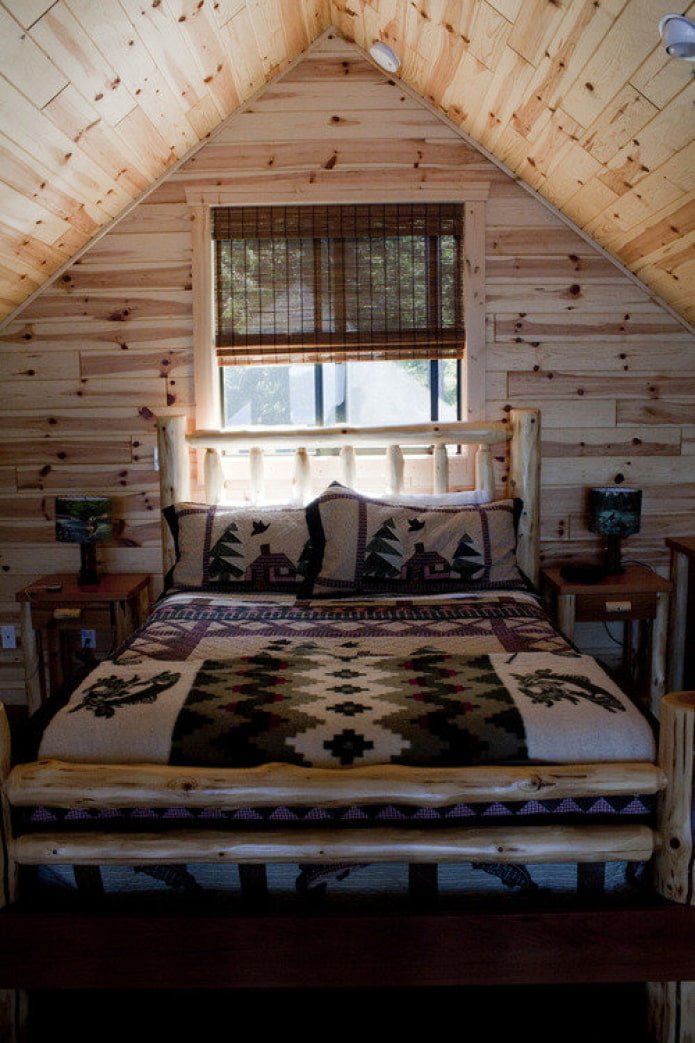 quarto estilo chalé