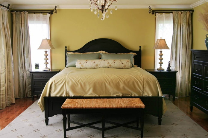 Quarto com Móveis Pretos