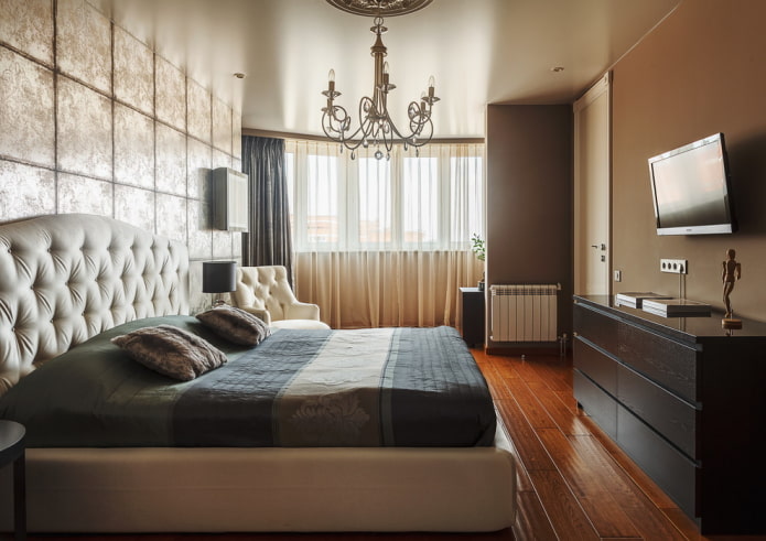 isolamento de uma varanda anexada a um quarto