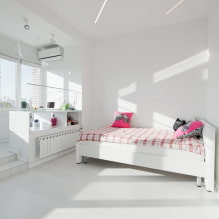 Design de quarto moderno com varanda-2