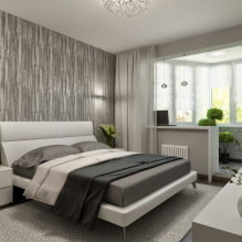 Design de quarto moderno com varanda - 7
