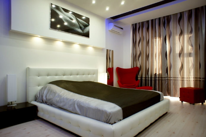 design de quarto em um edifício Khrushchev