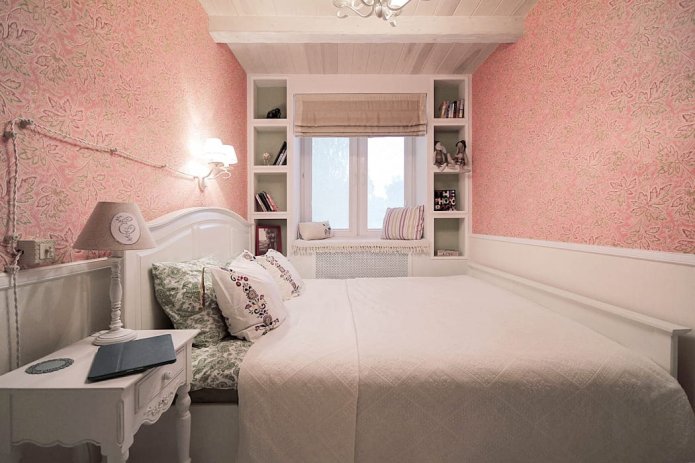 paredes rosa no quarto