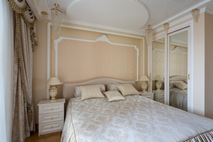interior de quarto clássico