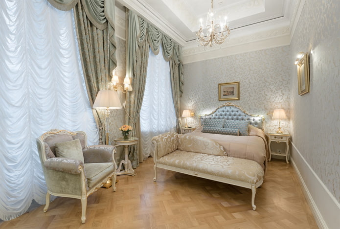 interior de quarto clássico