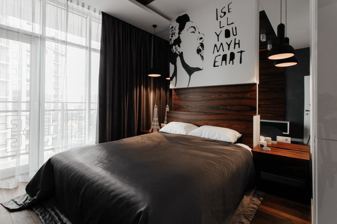 quarto em estilo moderno