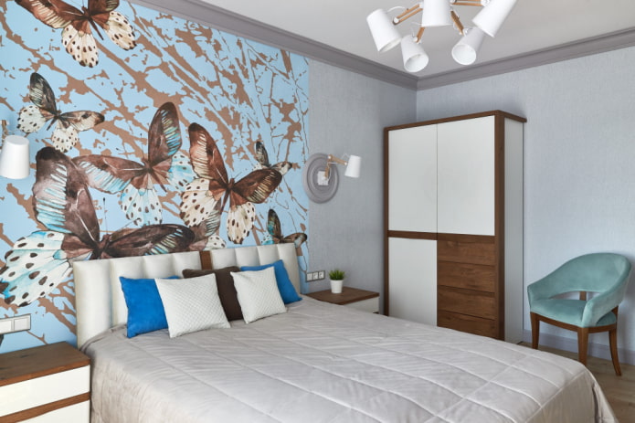 decoração de quarto cinza