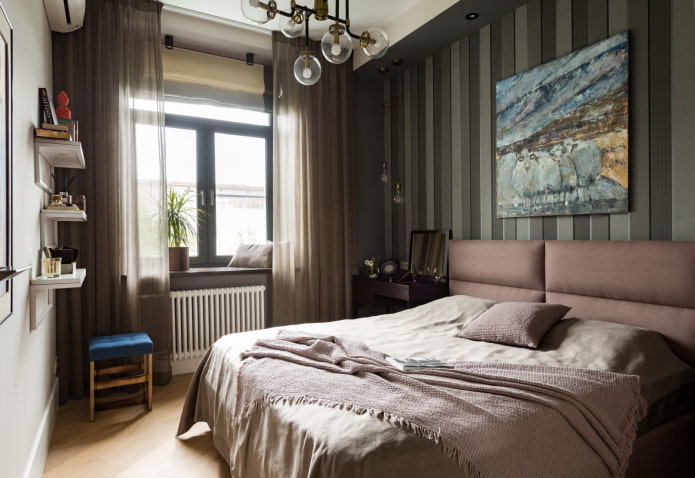 quarto moderno escuro