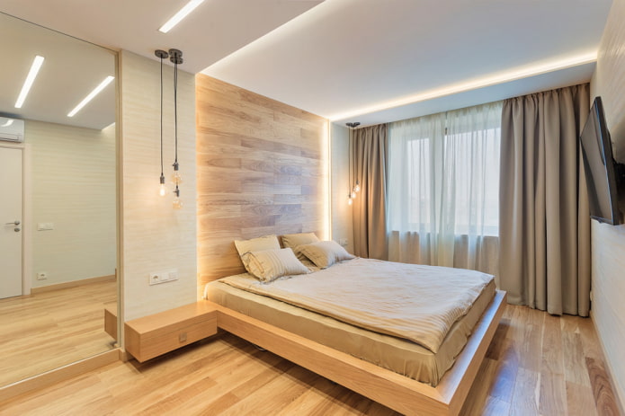 decoração de quarto em estilo minimalista