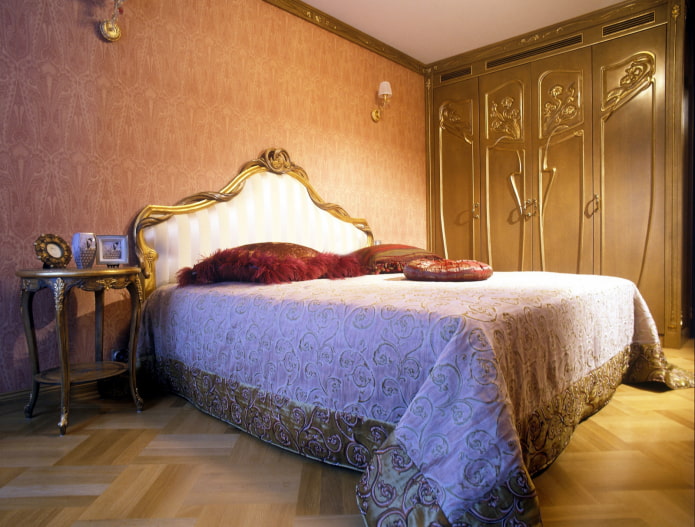 Papel de parede com ornamento floral