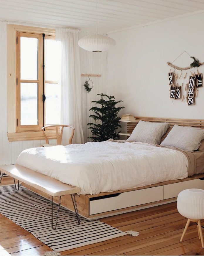 quarto estilo escandinavo