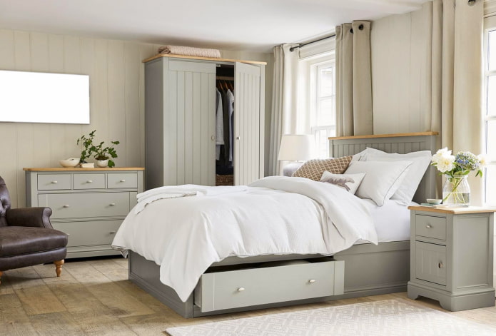 cama com gaveta