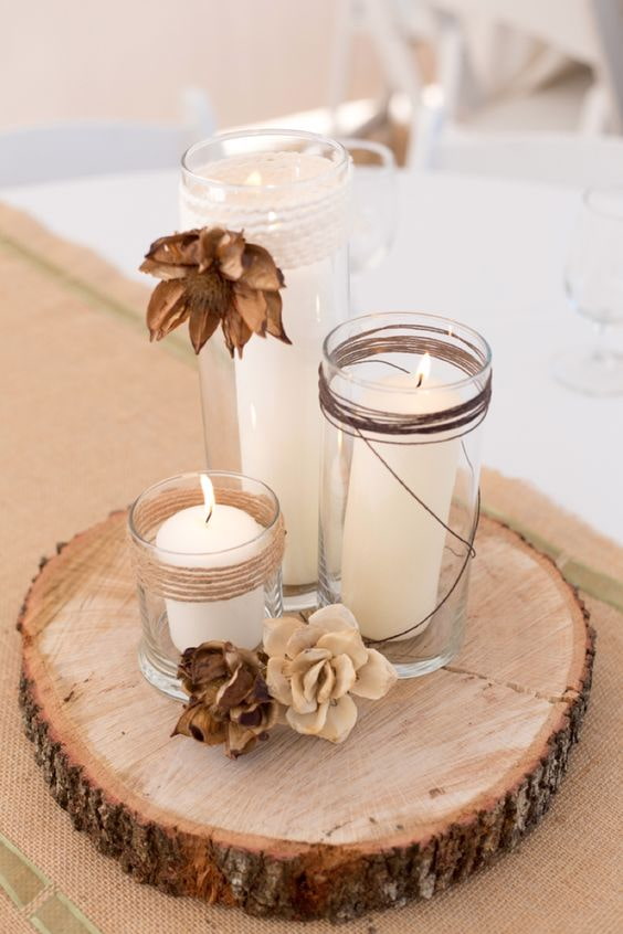 Bandeja para velas