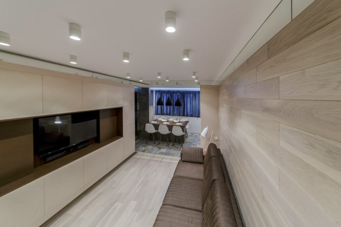 holofotes de teto em design de ambientes