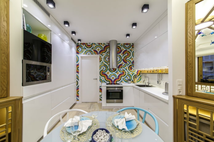 holofotes de teto em design de ambientes