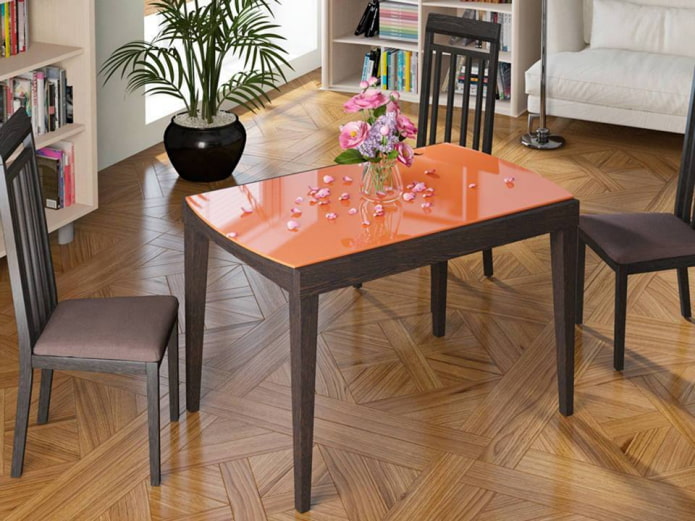 mesa laranja