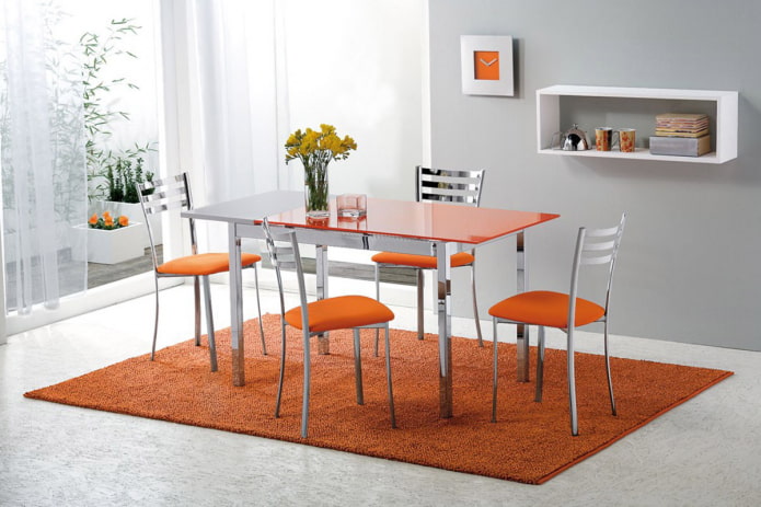 mesa laranja