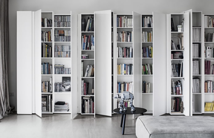 design de prateleiras no interior