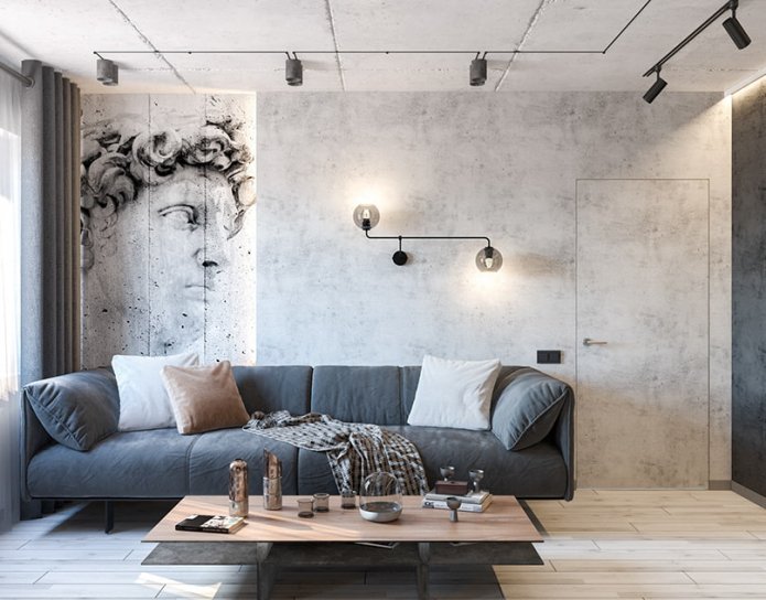 paredes estilo loft