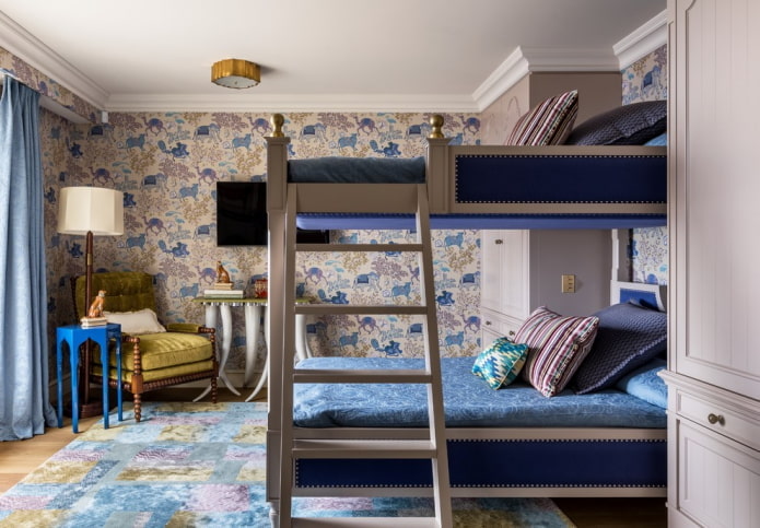 fusão no quarto do bebê
