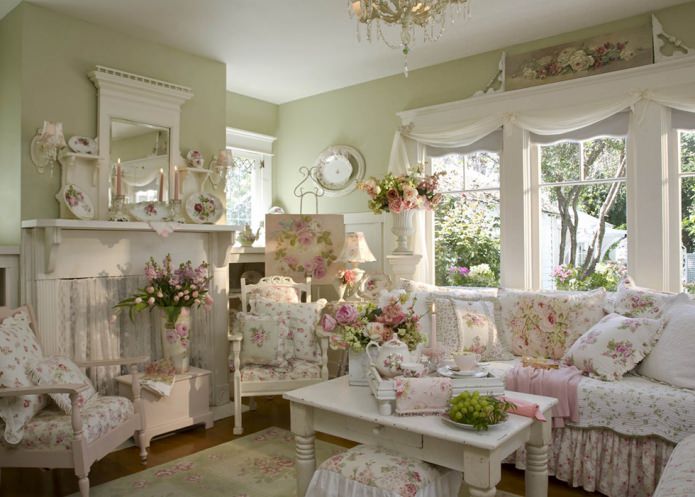 têxtil floral