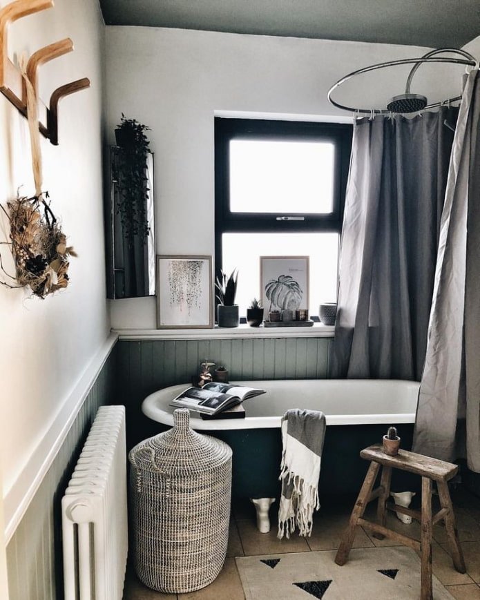 banheiro hygge cinza