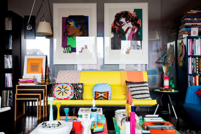 decoração pop art