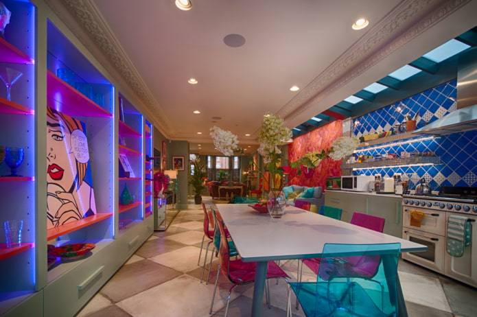 cozinha neon