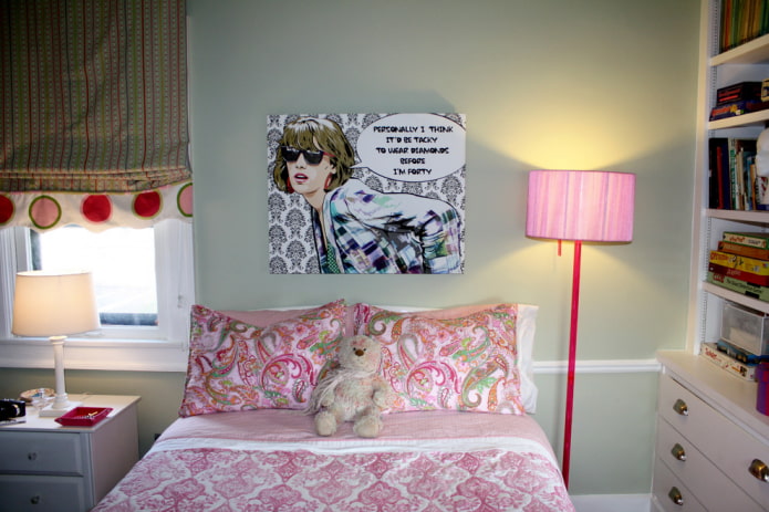 quarto de bebê de menina