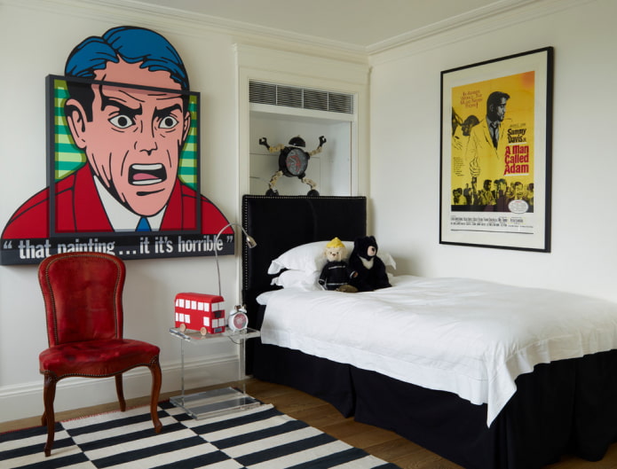 pintura em estilo cartoon
