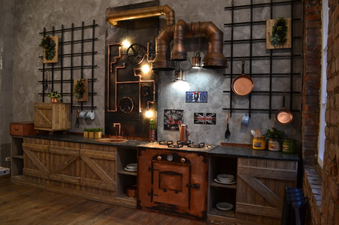 decoração incomum de cozinha