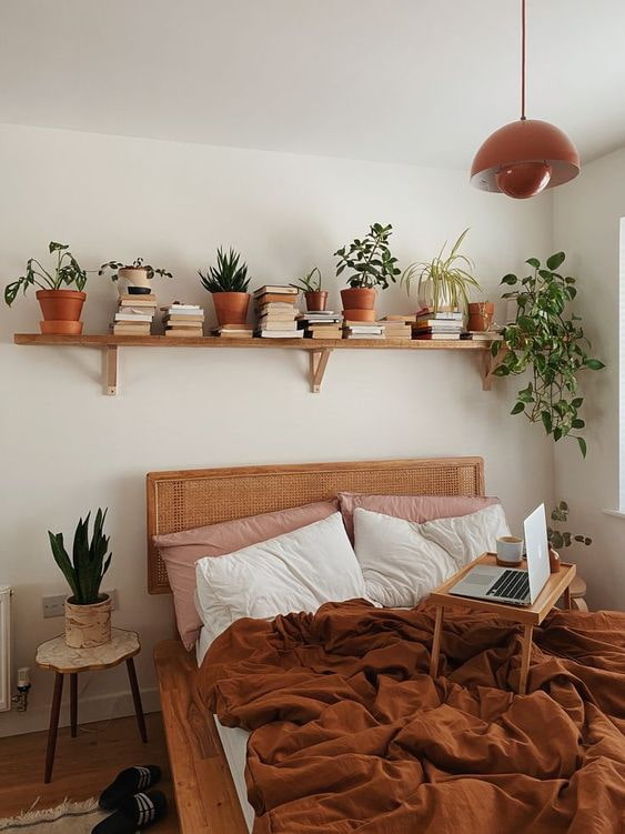 Quarto em estilo ecológico
