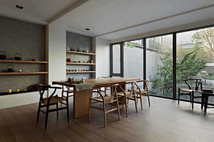 interior em estilo Japandi