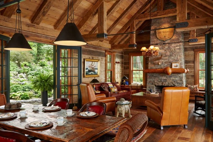 decoração de casa em estilo campestre