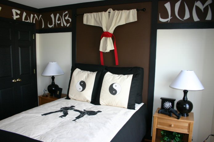 Quarto infantil em estilo japonês