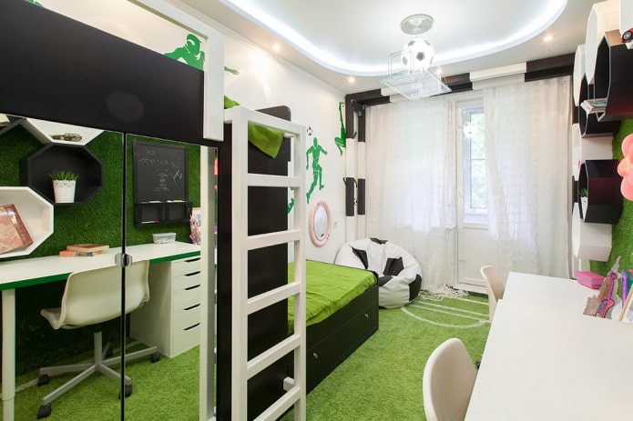 Quarto infantil no estilo de 