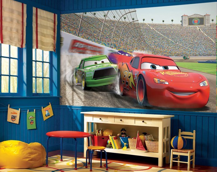 Quarto infantil no estilo de 