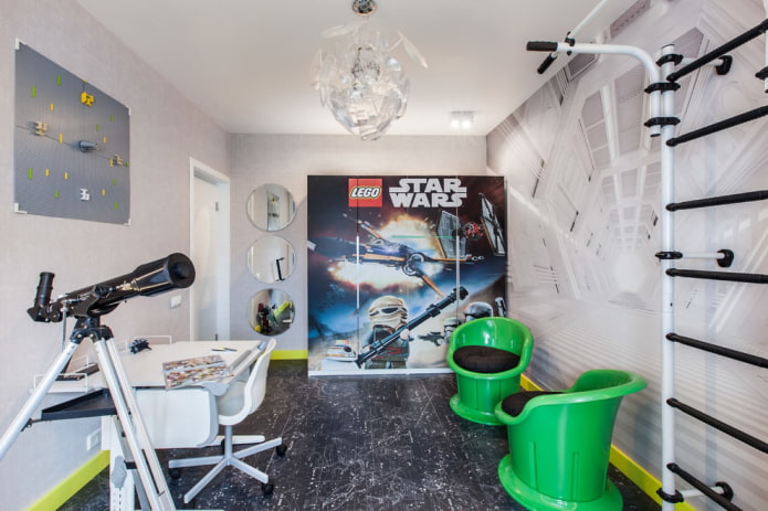 quarto infantil no estilo de 