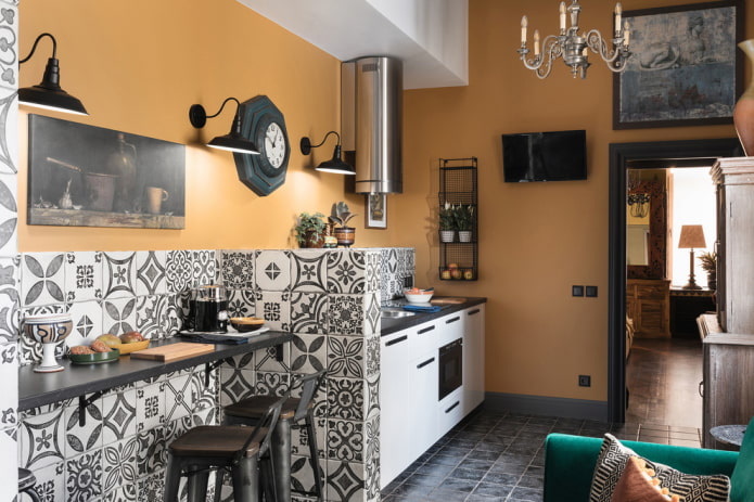 Estilo mediterrâneo na cozinha
