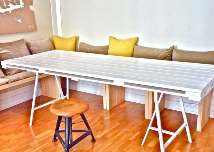 Mesa de Jantar de Paletes