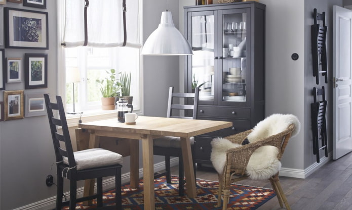 design dobrável em estilo escandinavo