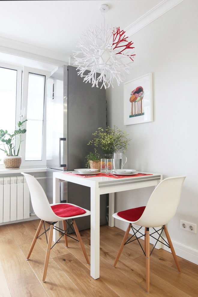 mesa no interior