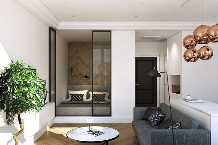Design de um pequeno apartamento by Geometrium